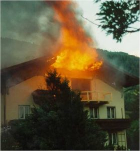 Brand Bergmeister in Stribach 15.06.1996