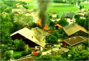 Großbrand Steidl 20.06.1981