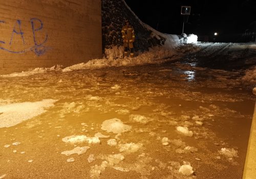 Technischer Einsatz – Wasserschaden