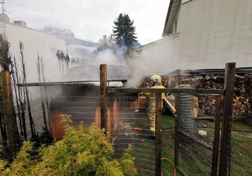 Brandeinsatz Hühnerstall September 2020