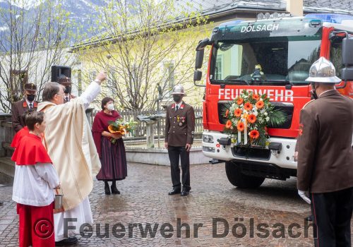 Segnung Tanklöschfahrzeug Mai 2021