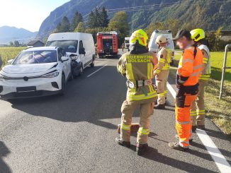 Verkehrsunfall B100 September 2022
