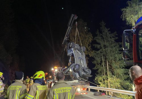 Verkehrsunfall Obergöriach Oktober 2022