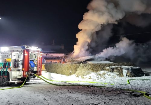 Brandeinsatz Nikolsdorf Jänner 2023