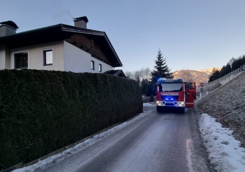 Brandeinsatz Kaminbrand Stribach