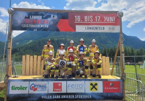 Feuerwehrleistungsabzeichen Bronze Längenfeld 2023