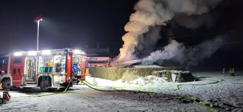 Brandeinsatz Nikolsdorf Jänner 2023