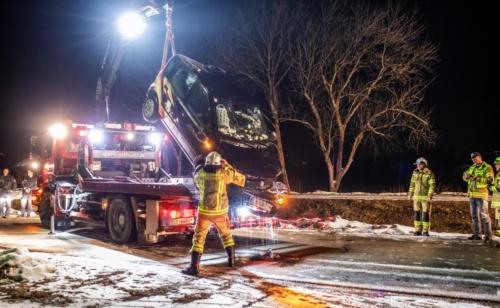 15.12.2019 - Fahrzeugabsturz mit Fahrerflucht - Doelsach