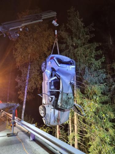 Verkehrsunfall Obergöriach Oktober 2022