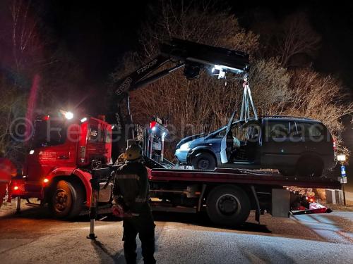 Verkehrsunfall Golfbrücke März 2019