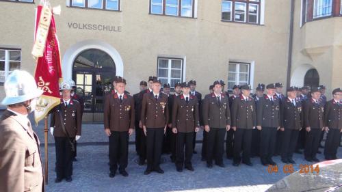 Floriani Messe mit anschließender Beförderung und  Ehrung 2014